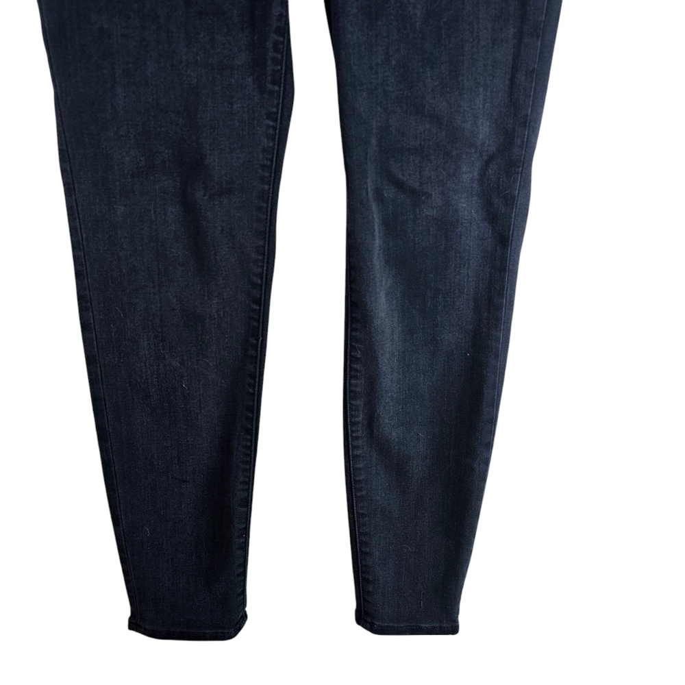 Madewell 9" High Rise Black Skinny Jeans Lunar In 27 - Picture 7 of 11